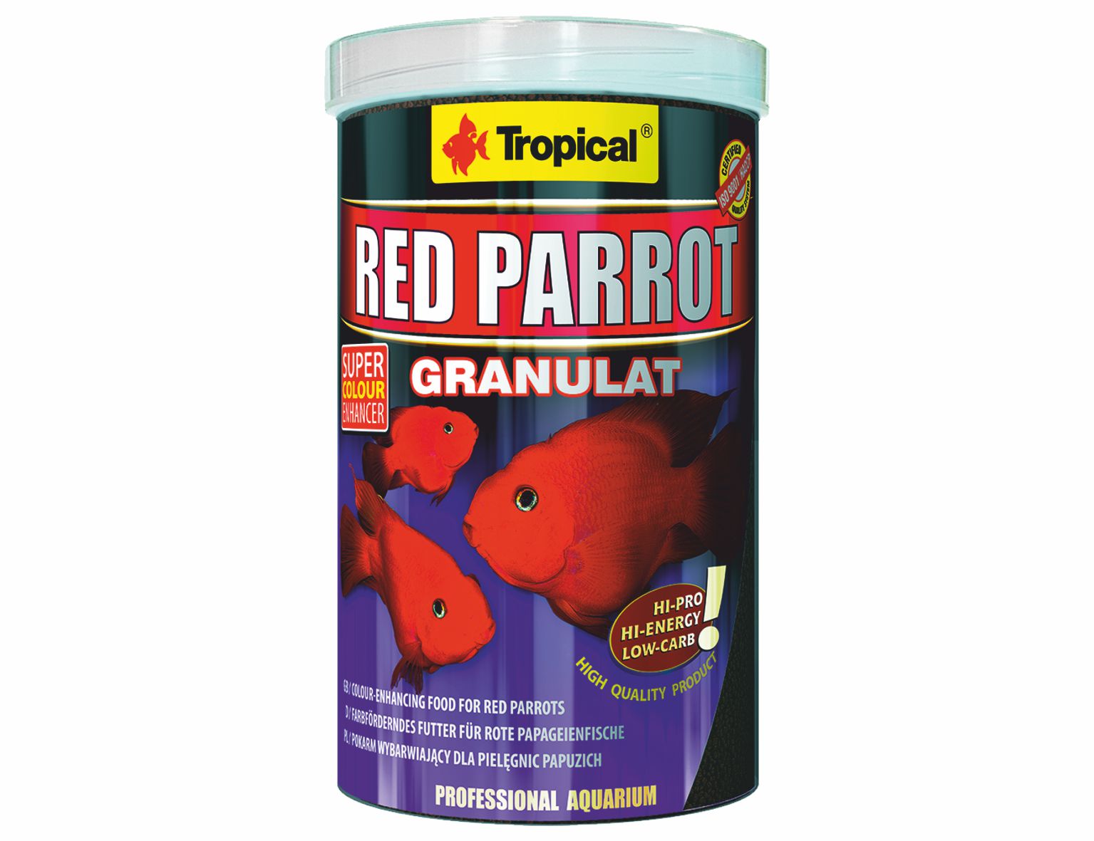 TROPICAL-Red parrot granulat 1000ml/400g