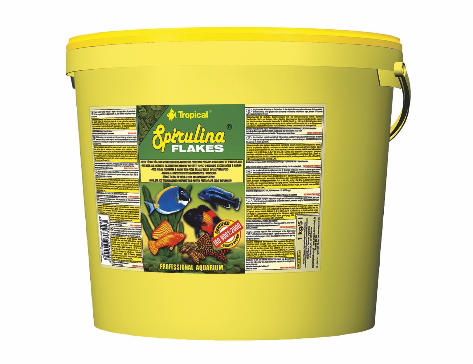 TROPICAL-Spirulina Flakes 6% 5L 1kg