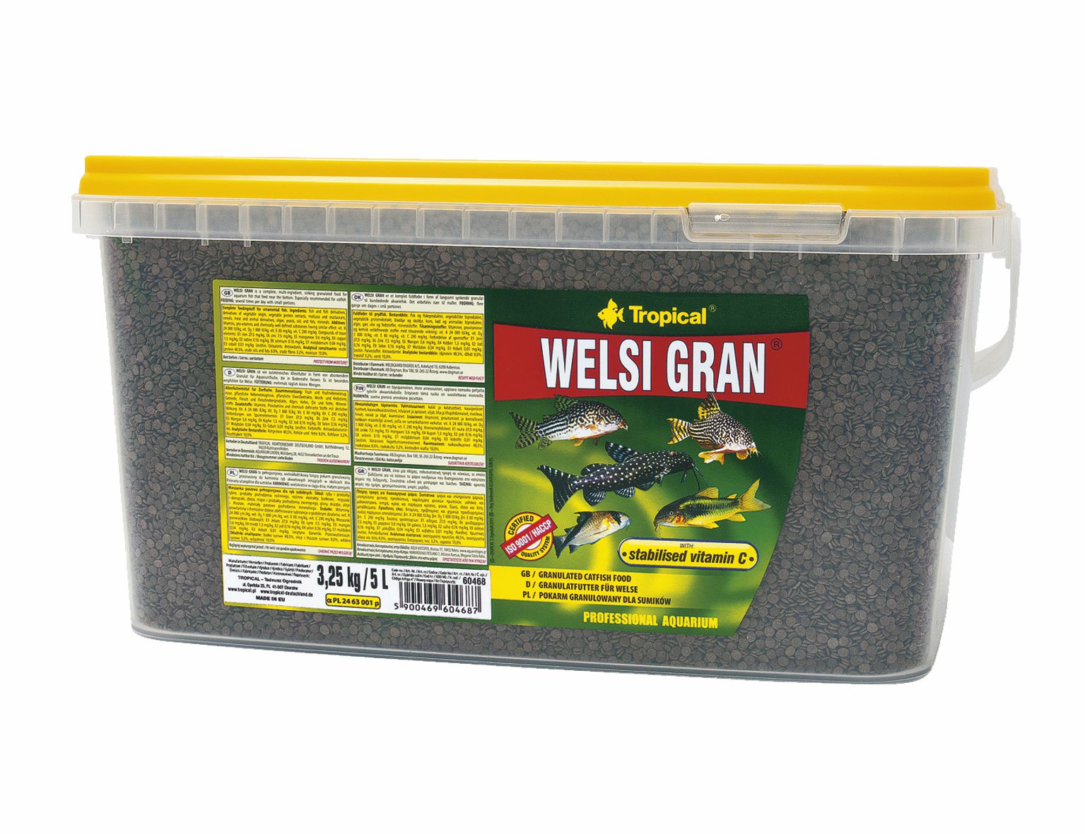 TROPICAL-Welsi gran 5L 3,25kg