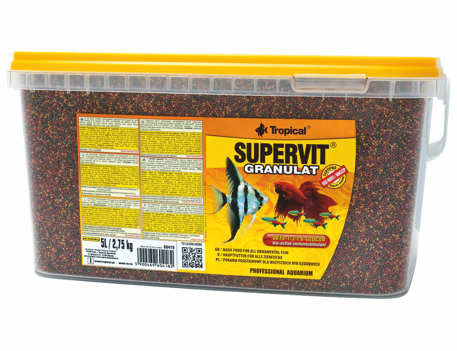 TROPICAL-Supervit Granulat 5L/2,75kg