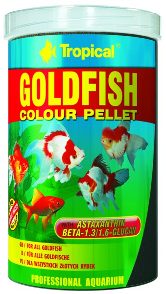 TROPICAL-GoldfishColour Pellet 100ml/30g