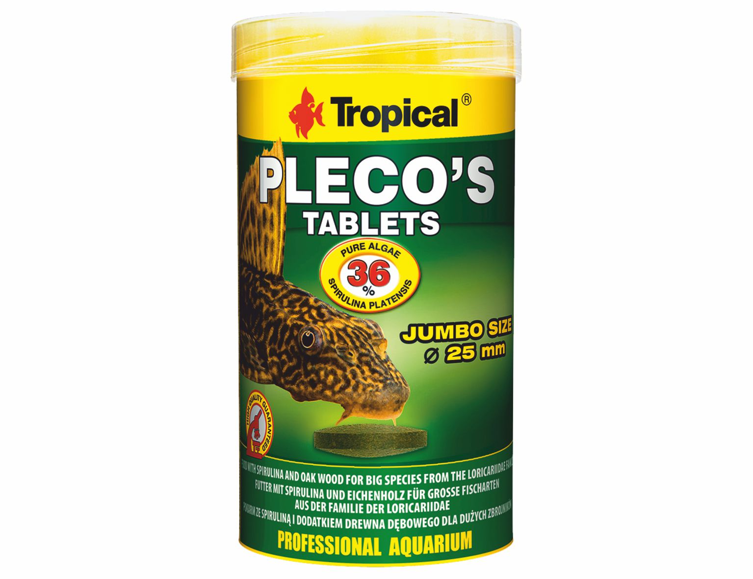 TROPICAL-PlecosTabin 250ml/135g cca 48ks